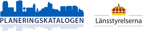 Logotyper Planeringskataloger och Länsstyrelserna
